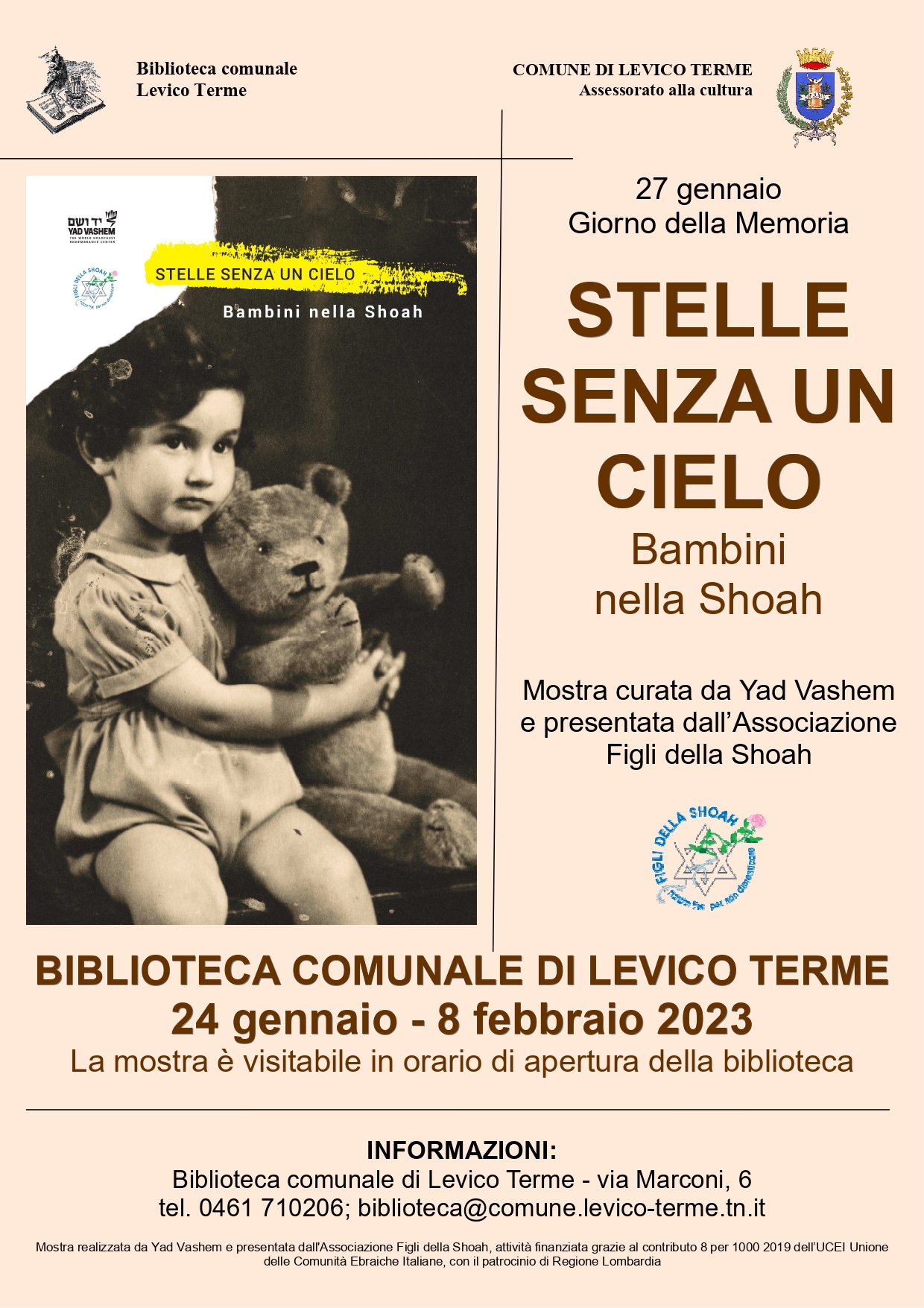 Giornata della memoria 2023. Presentazione del libro Il Bambino